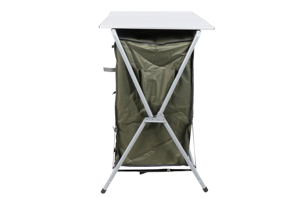 Ozark Trail Camping Table, Gray, 34.2Wx19.6Dx31.5H, New