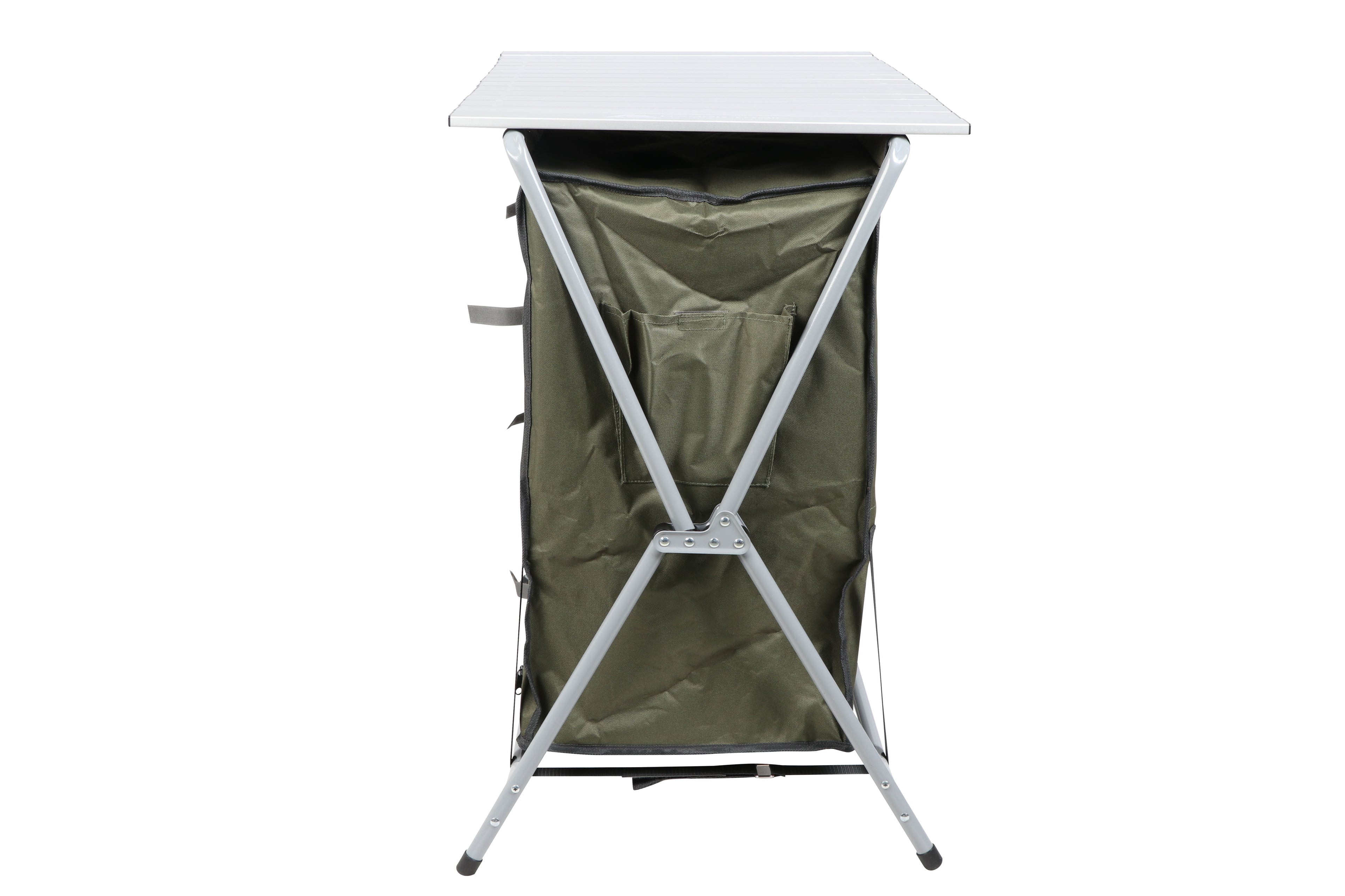 Ozark Trail Camping Table, Gray, 34.2Wx19.6Dx31.5H, New