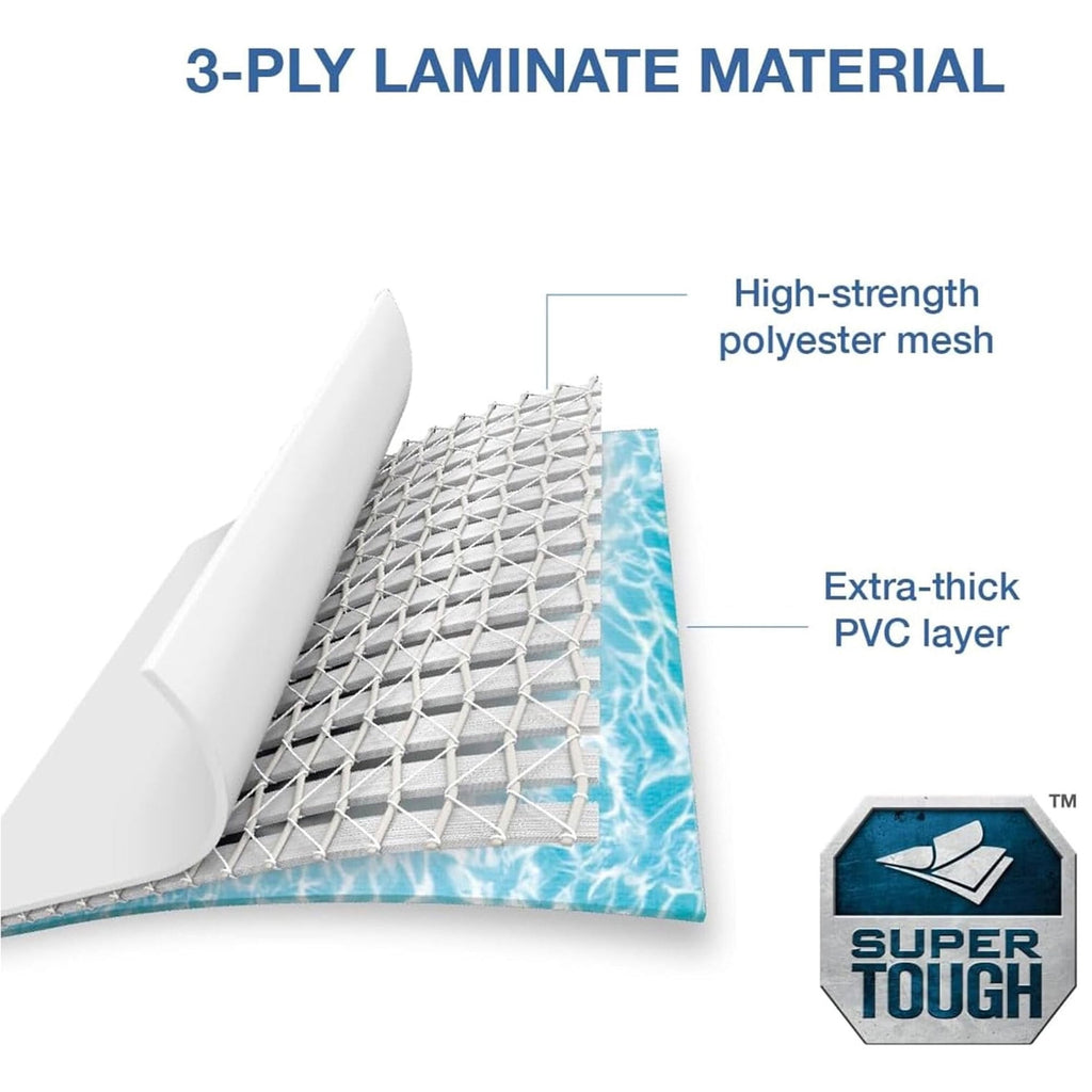 Intex: Canopy Metal Frame Splash Pool - 6' x 15 - UPF 50+ Sunshade Cover, Built-In Water Sprayer, Puncture-Resistant, Wade Kiddie Pool, Kids 3+