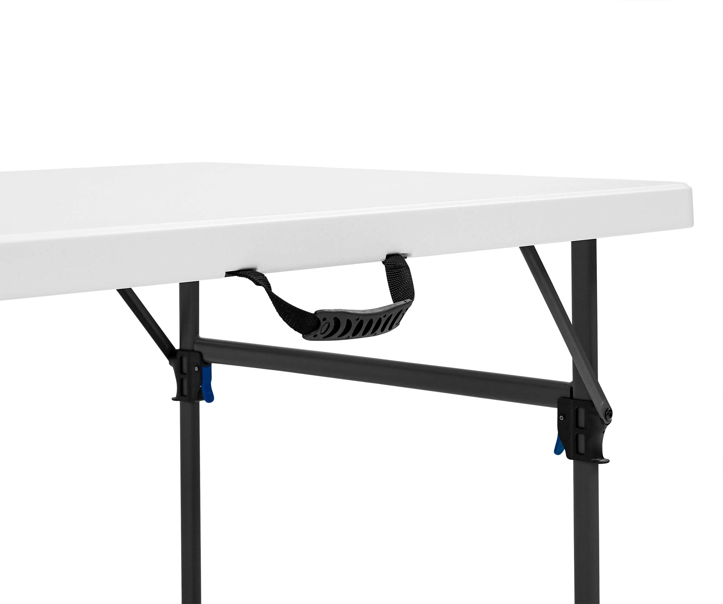 Mainstays 8' Rectangle Centerfold Folding Table, White