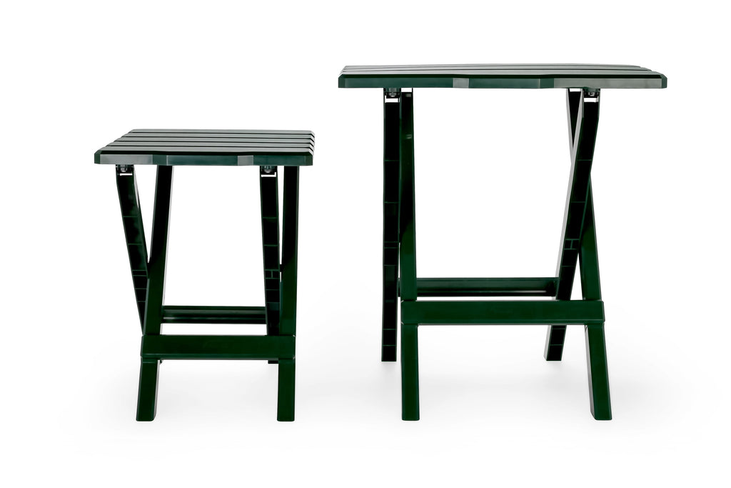 Camco Adirondack Table - Quick-Folding - Plastic, Mocha (51882)