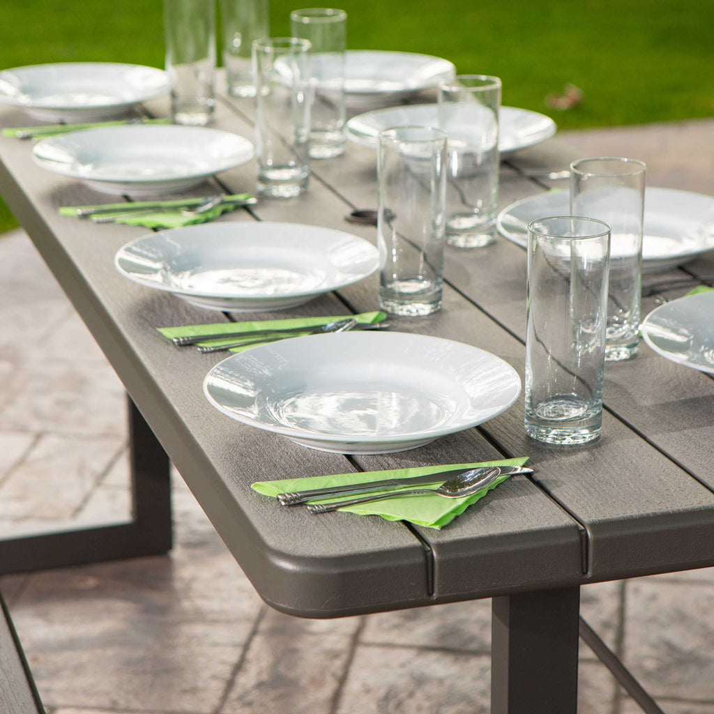 Lifetime 6-Foot Craftsman Outdoor Polyethylene Folding Picnic Table