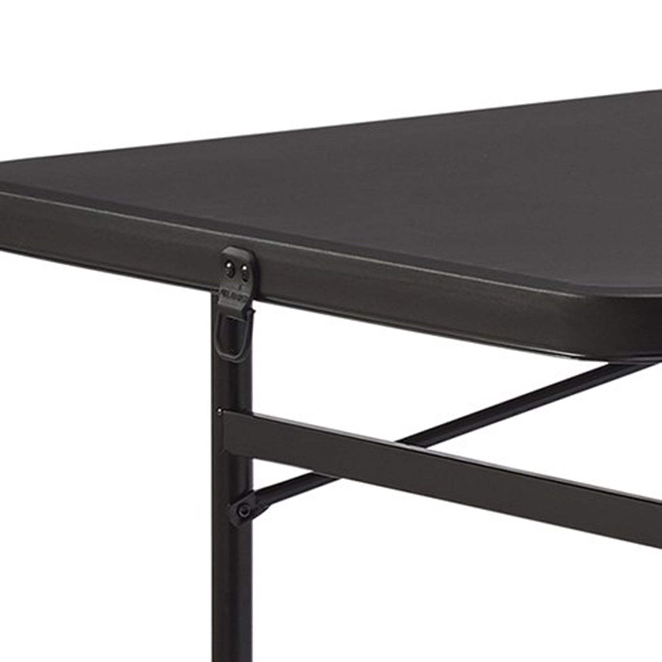 Mainstays 6' Rectangle Centerfold Folding Table, White