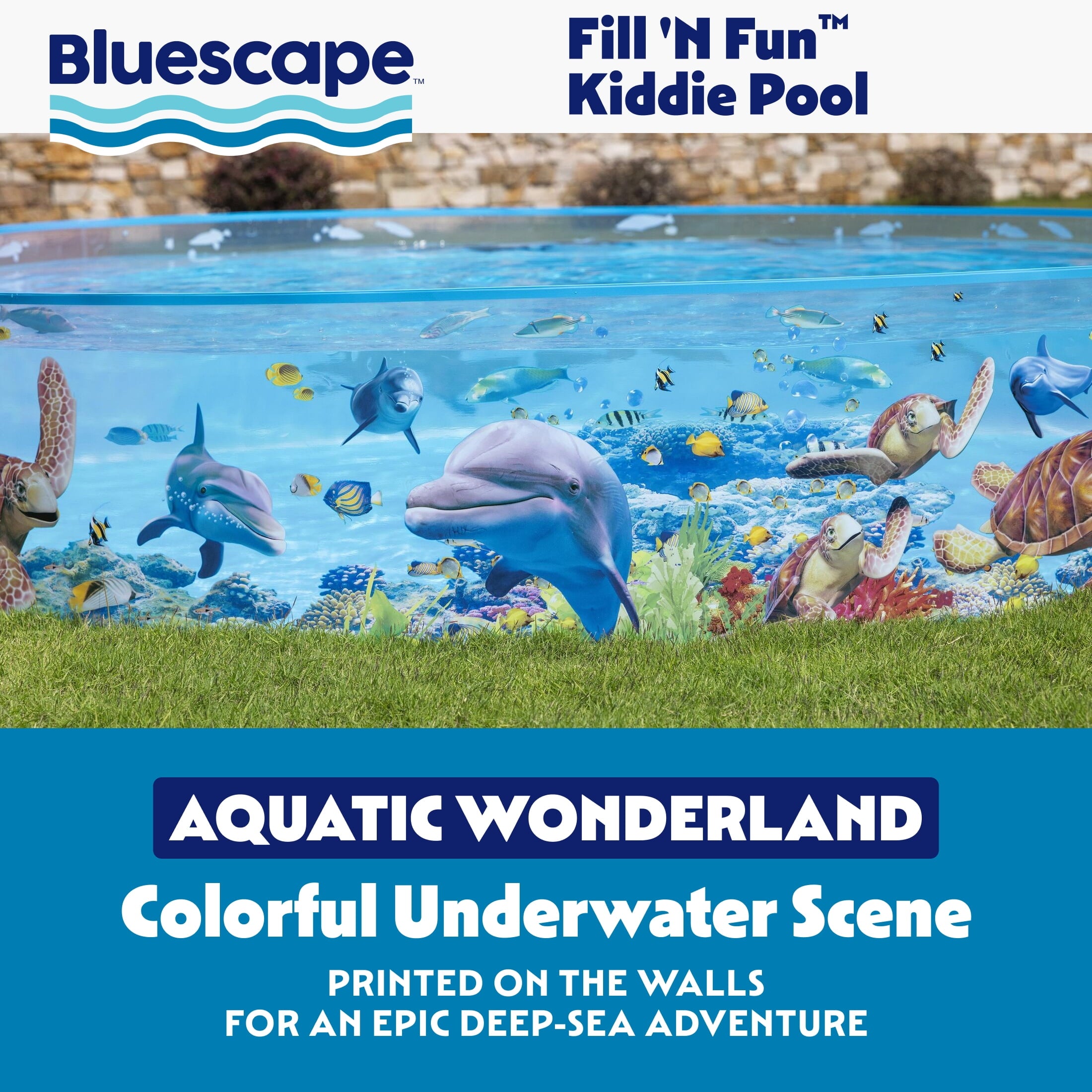 Bluescape Fill 'N Fun Play Pool 8' x 18