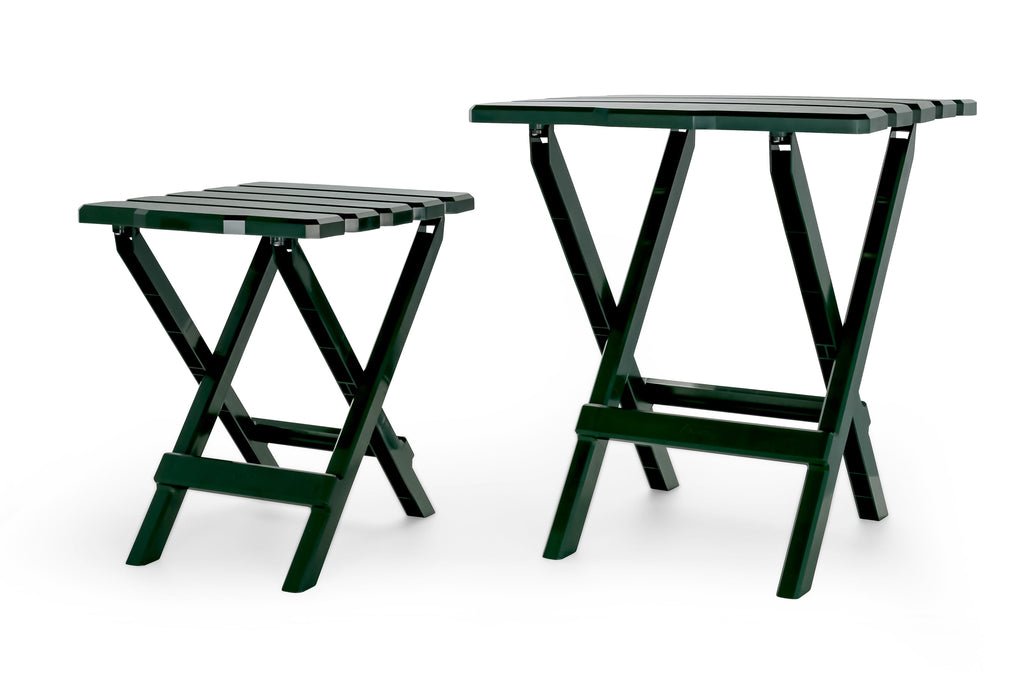 Camco Adirondack Table - Quick-Folding - Plastic, Mocha (51882)