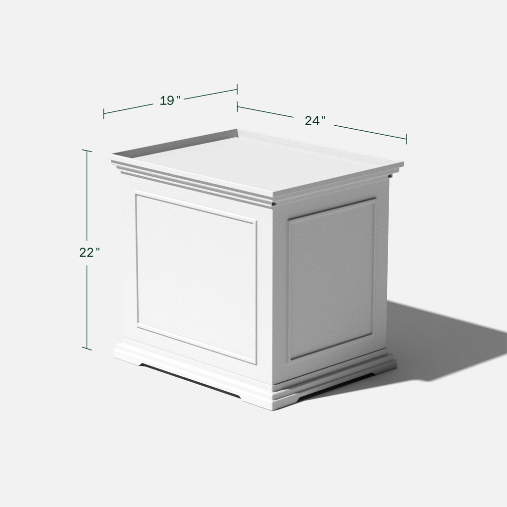 Veradek 2-in-1 Tray and Storage Table – Black
