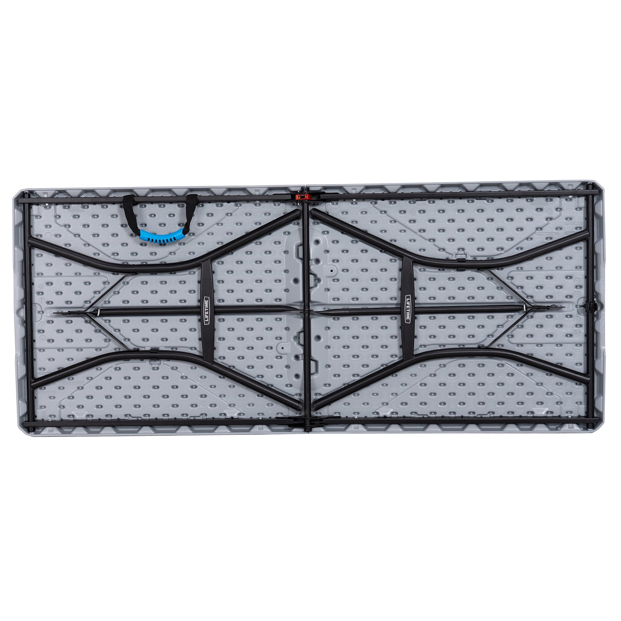 “Lifetime 5-Foot Fold-in-Half Table – Portable Indoor/Outdoor Utility Table for Camping, Events & Tailgating – Gray
