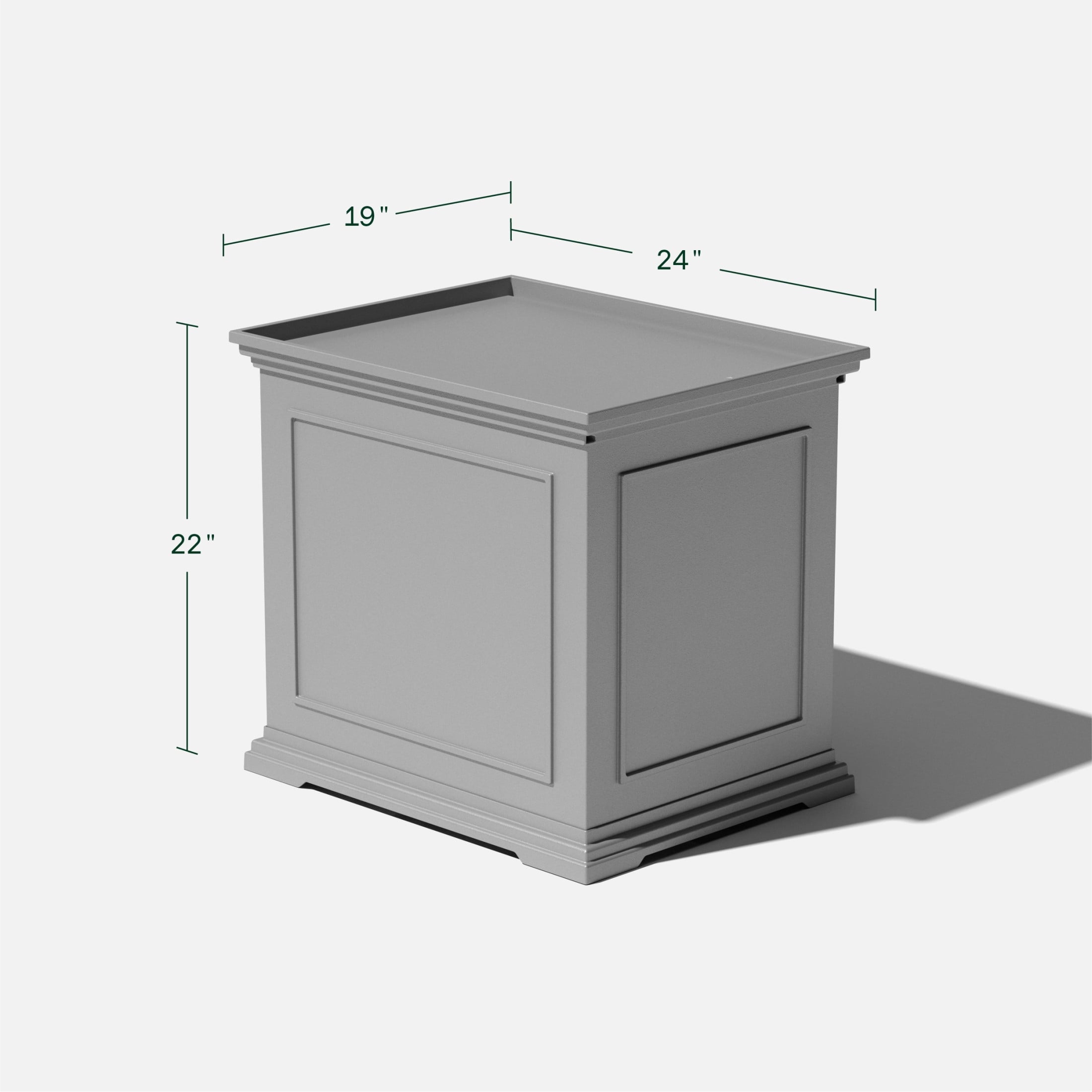 Veradek 2-in-1 Tray and Storage Table – Black