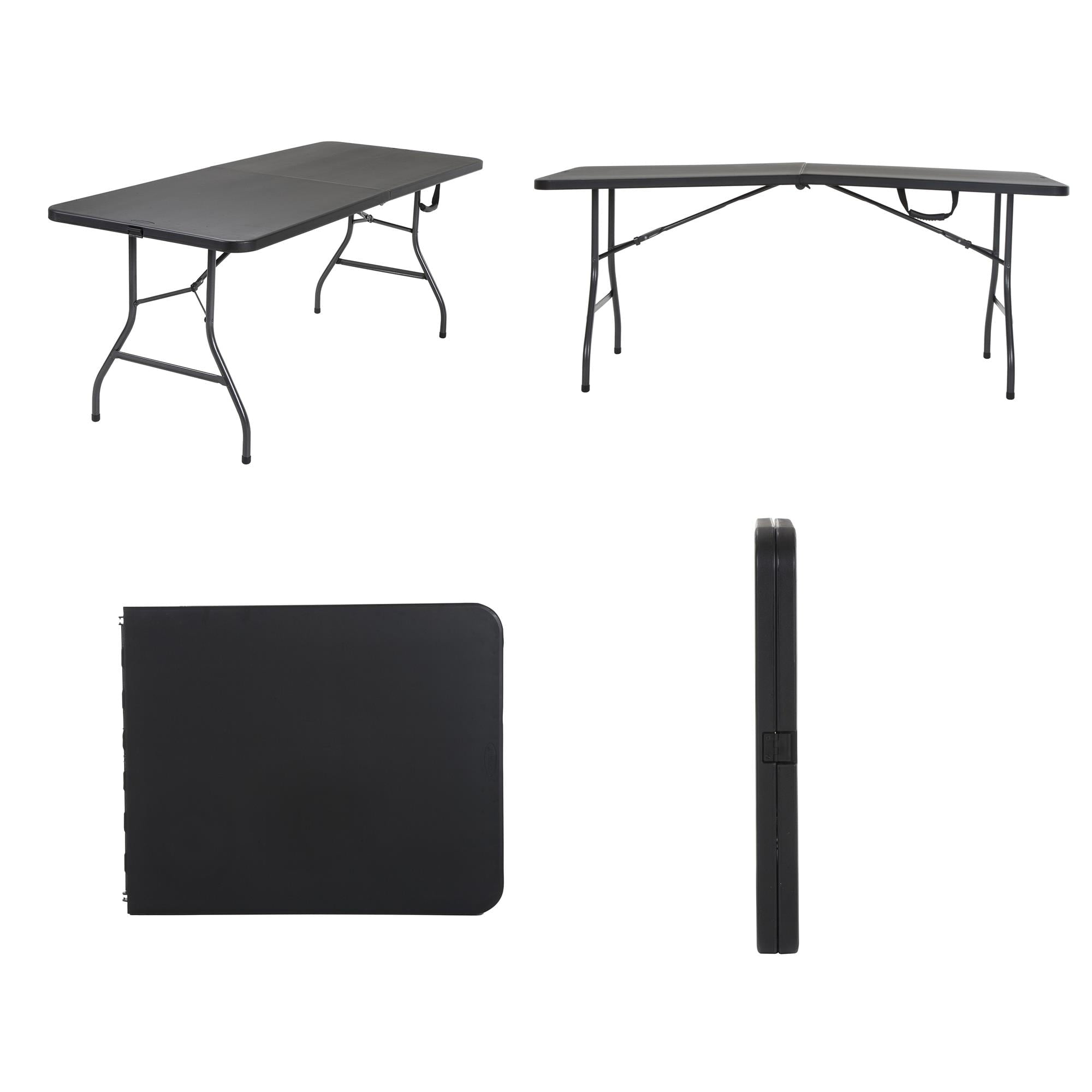 Cosco 6 Foot Premium Folding Table, White Speckle