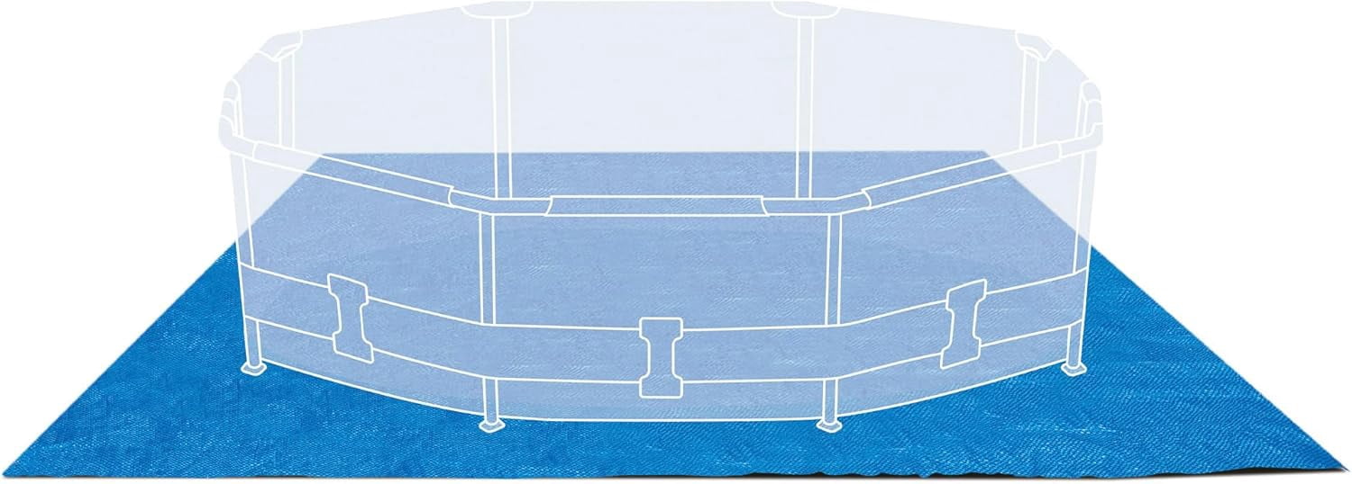Square 15.5' Pool Ground Cloth for 8-15' Round Above Ground Pool