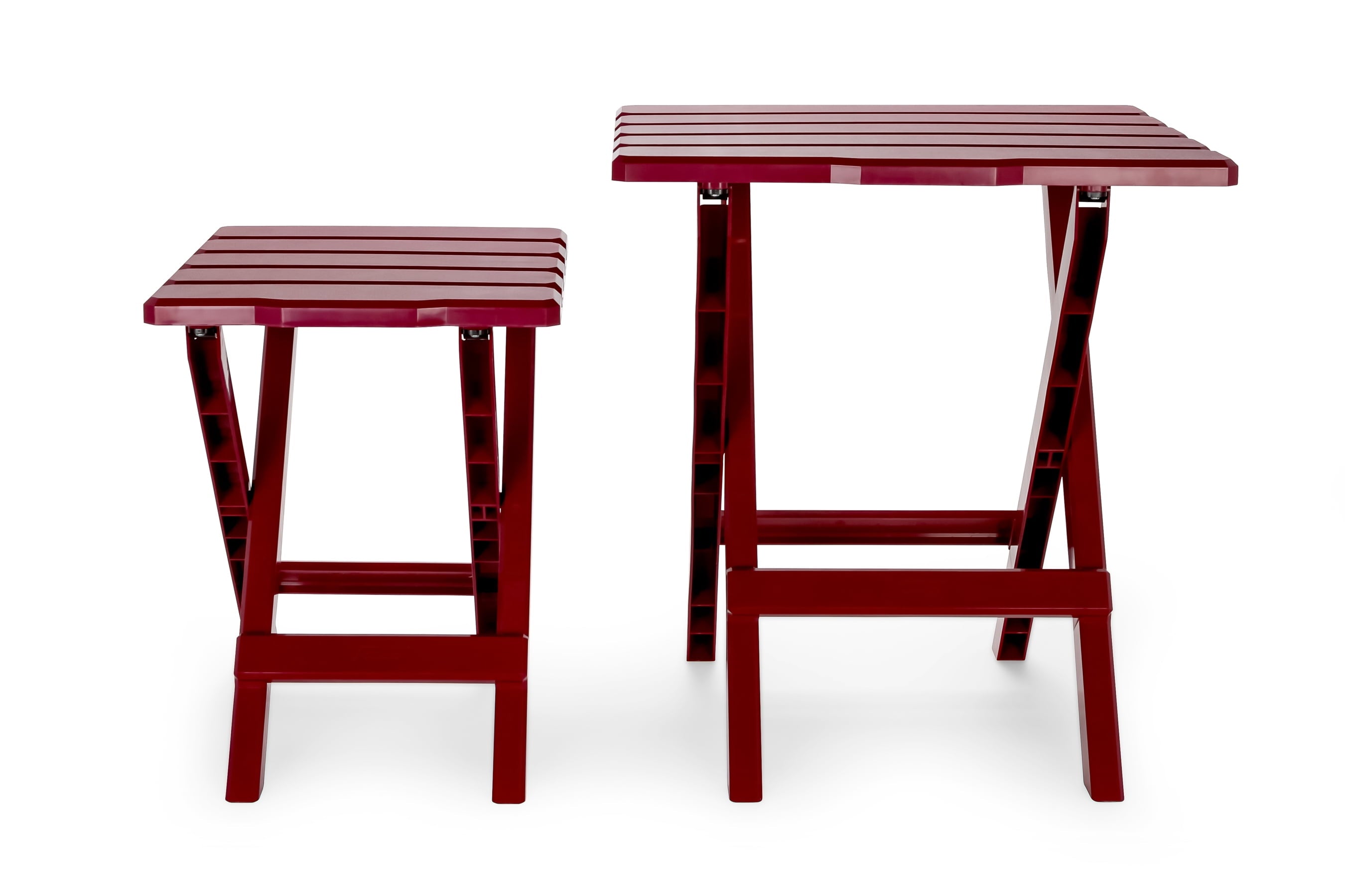 Camco Adirondack Table - Quick-Folding - Plastic, Mocha (51882)