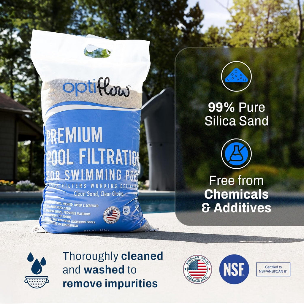 Intex Ultra XTR 24' x 52 Round Above Ground Pool & 2 Pack OptiFlow Filter Sand
