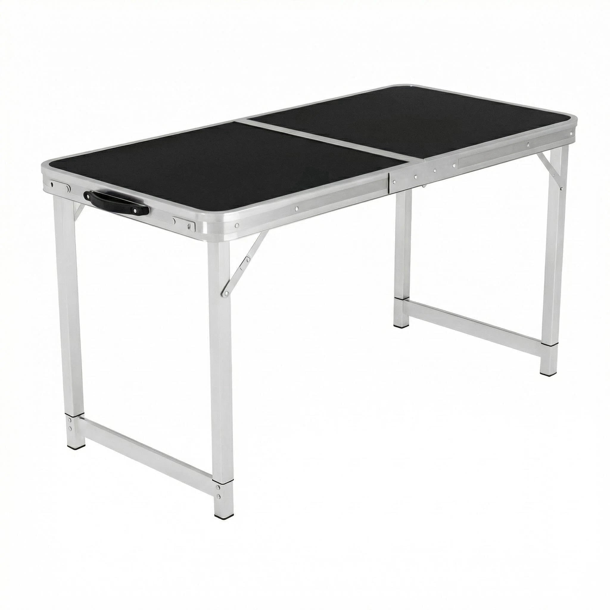 Beloadence Camping Table, Small Folding Table, Height Adjustable, for Camp, Cooking, BBQ, RV, Picnic