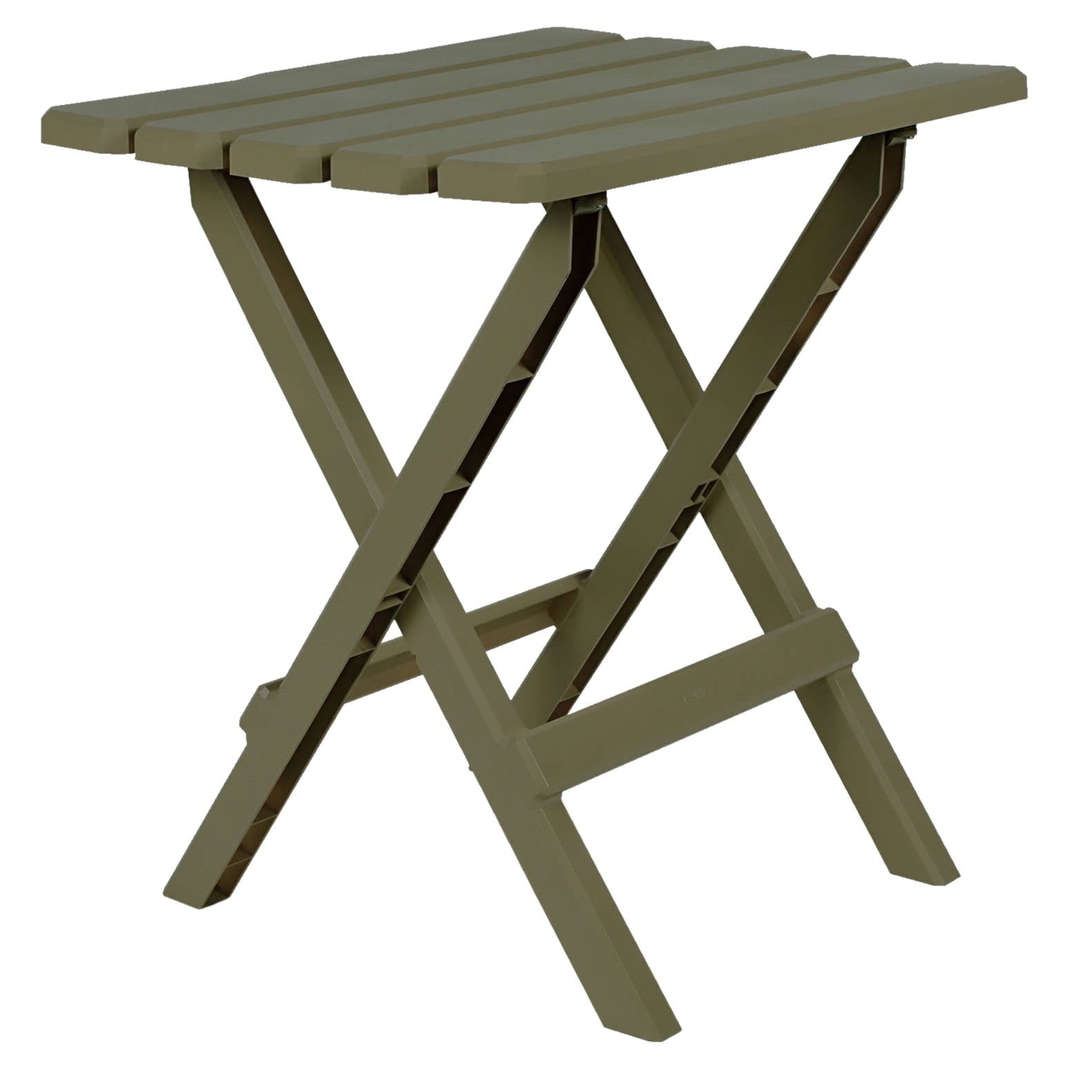 Camco Adirondack Table - Quick-Folding - Plastic, Mocha (51882)