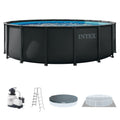 INTEX 26329EP Ultra XTR 18' x 52 Round Frame Above Ground Swimming Pool Set with Pump
