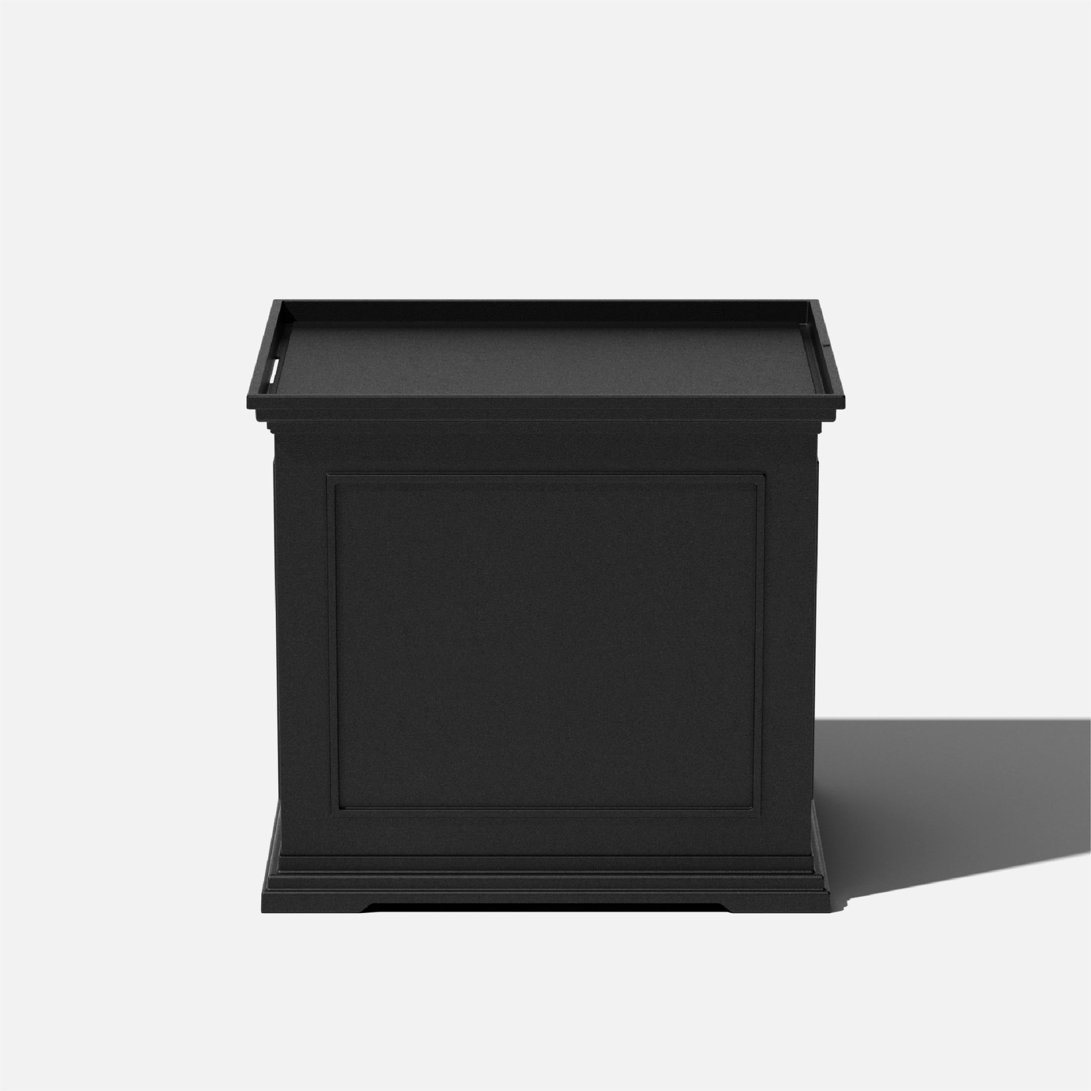 Veradek 2-in-1 Tray and Storage Table – Black
