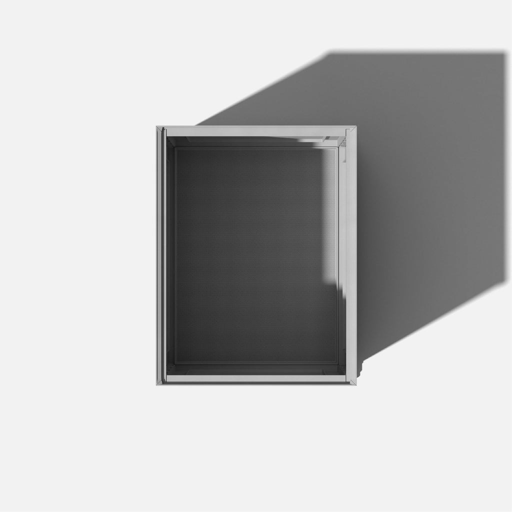 Veradek 2-in-1 Tray and Storage Table – Black