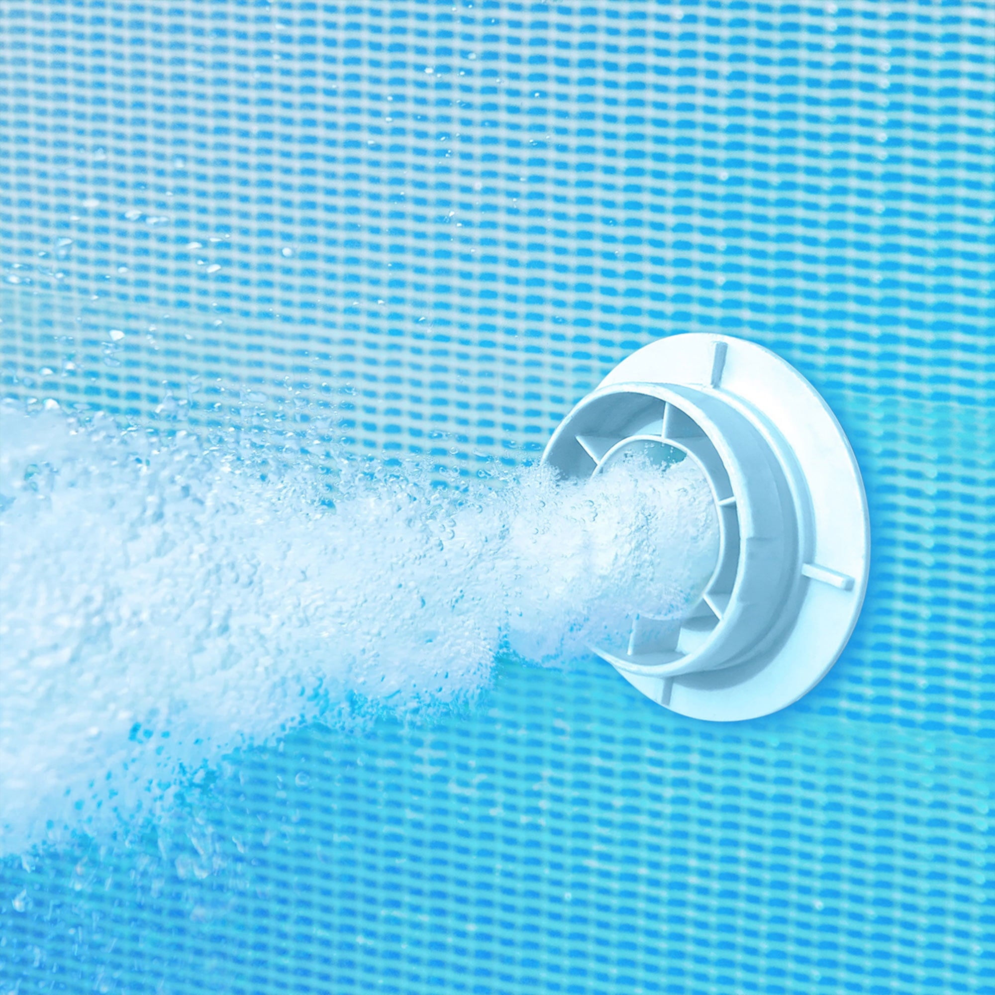Funsicle 12ft x 30in Round Sea-Thru QuickSet Above Ground Pool with Cartridge Filter Pump, Age 6 & up